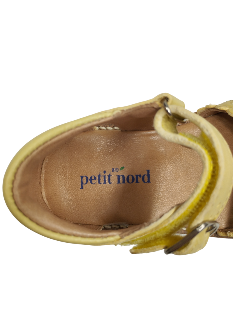 Petit Nord Sandalen gelb Petit nord 27 Schuhgröße