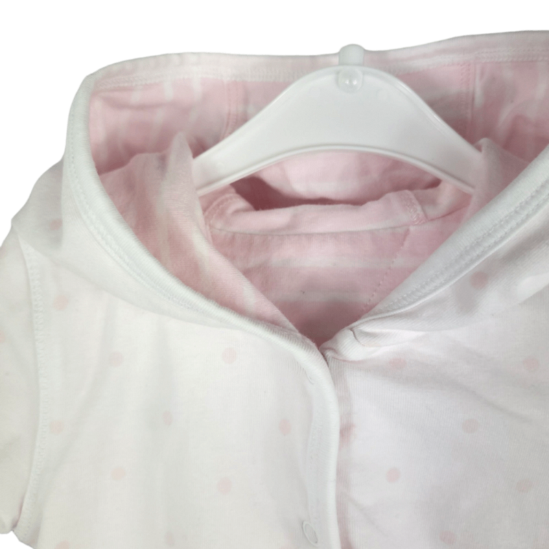 Kombi Jacke & Hose Tommy Hilfiger 56 rosa weiss wendbar sehr guter Zustand