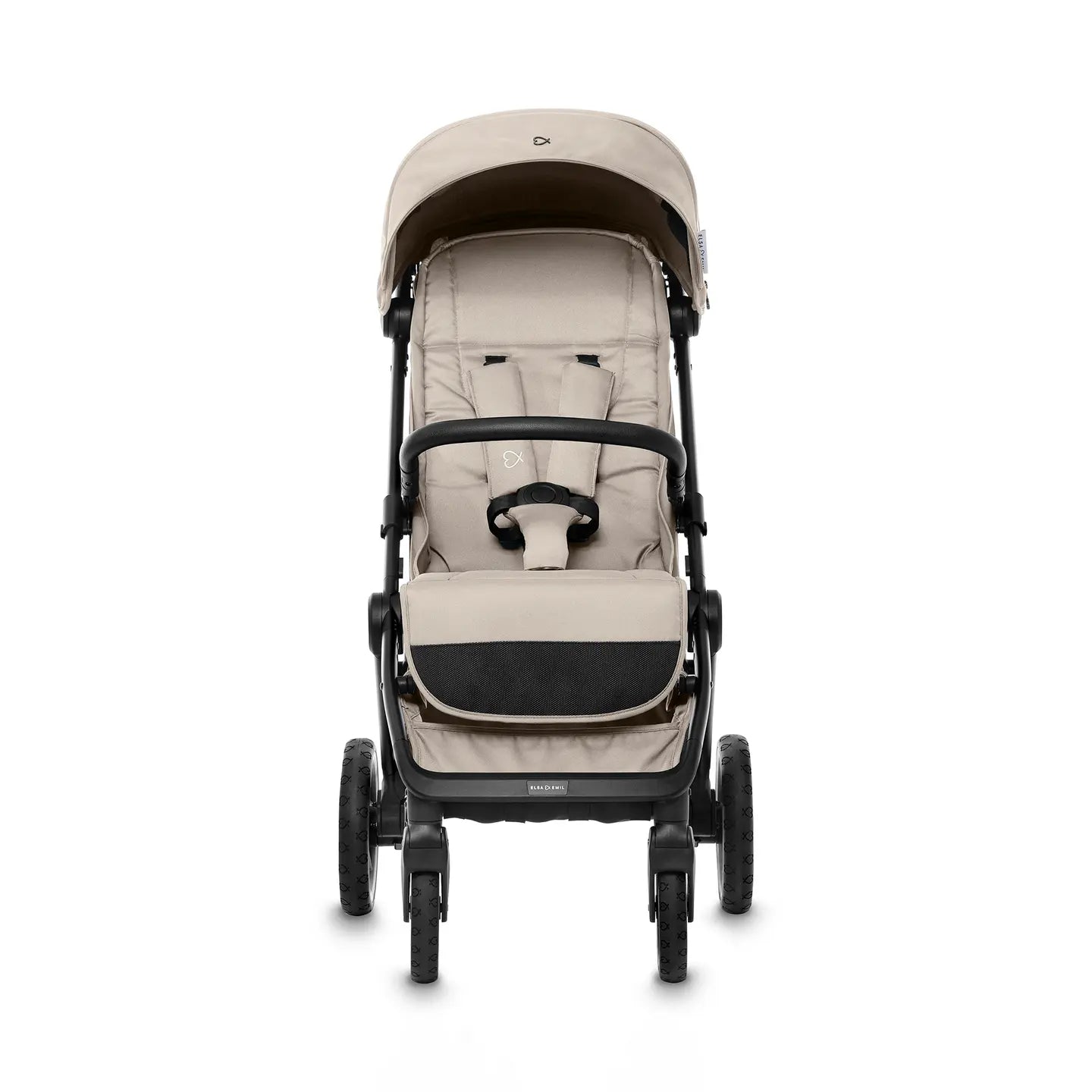 B-Ware Elsa & Emil Buggy Kinderwagen Limove Kinderbuggy Kngurubeige  Faltbar Xxl Set