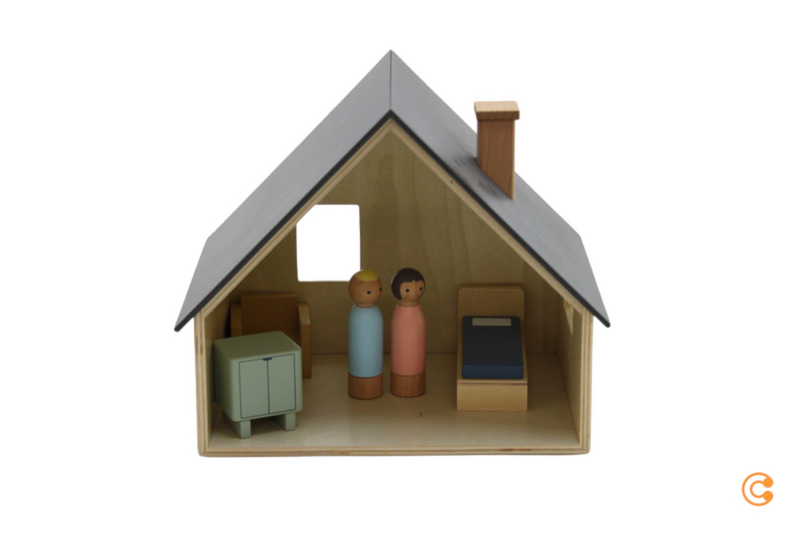 Sebra Puppenhaus Möbeln Puppen Holz Puppenstube Spielzeug Puppenvilla