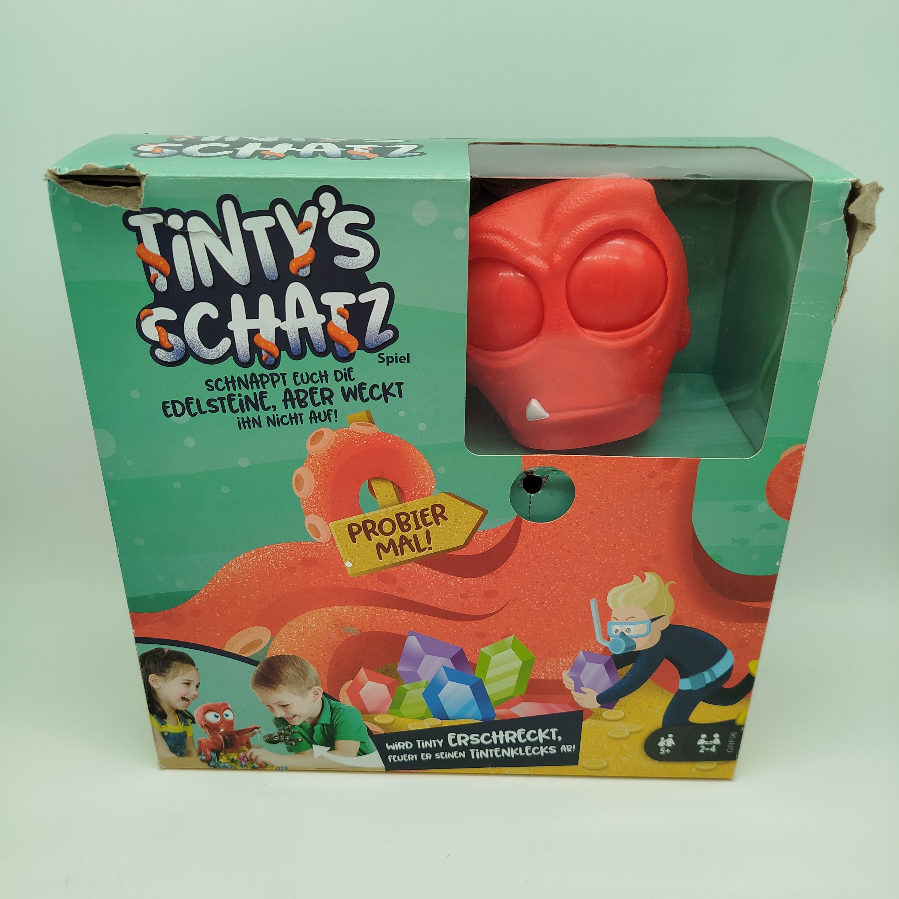 Gioco Da Tavolo Per Bambini Tinty's Schatz | Mattel Games | Il Tesoro Del Polpo | Età 5+ - 4