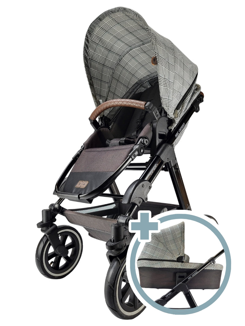 abc design viper 4 sonnensegel ABC-Design Air: Schwarzer Kombikinderwagen mit Wanne & Sitz bis 22kg bin:2654-04 Döbriach, Camping Mößler – Kleur:Black