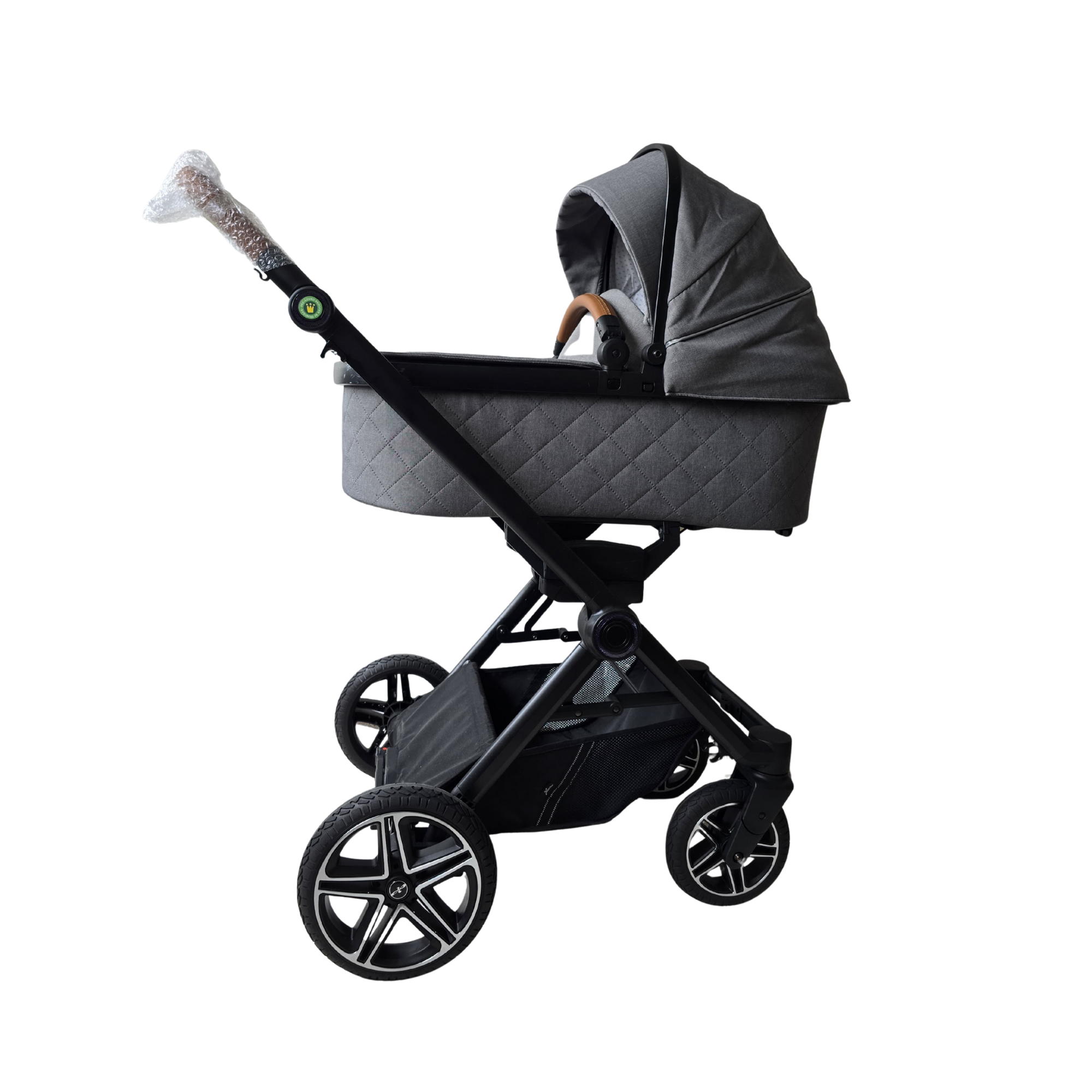Gebrauchter Hartan Viva GTR Kinderwagen – Grau & flexibel