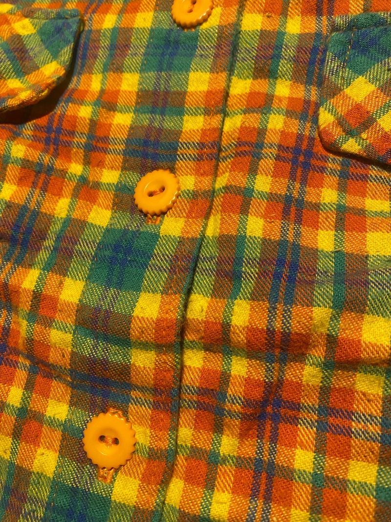 Vintage Flannel Shirt Gr. 10