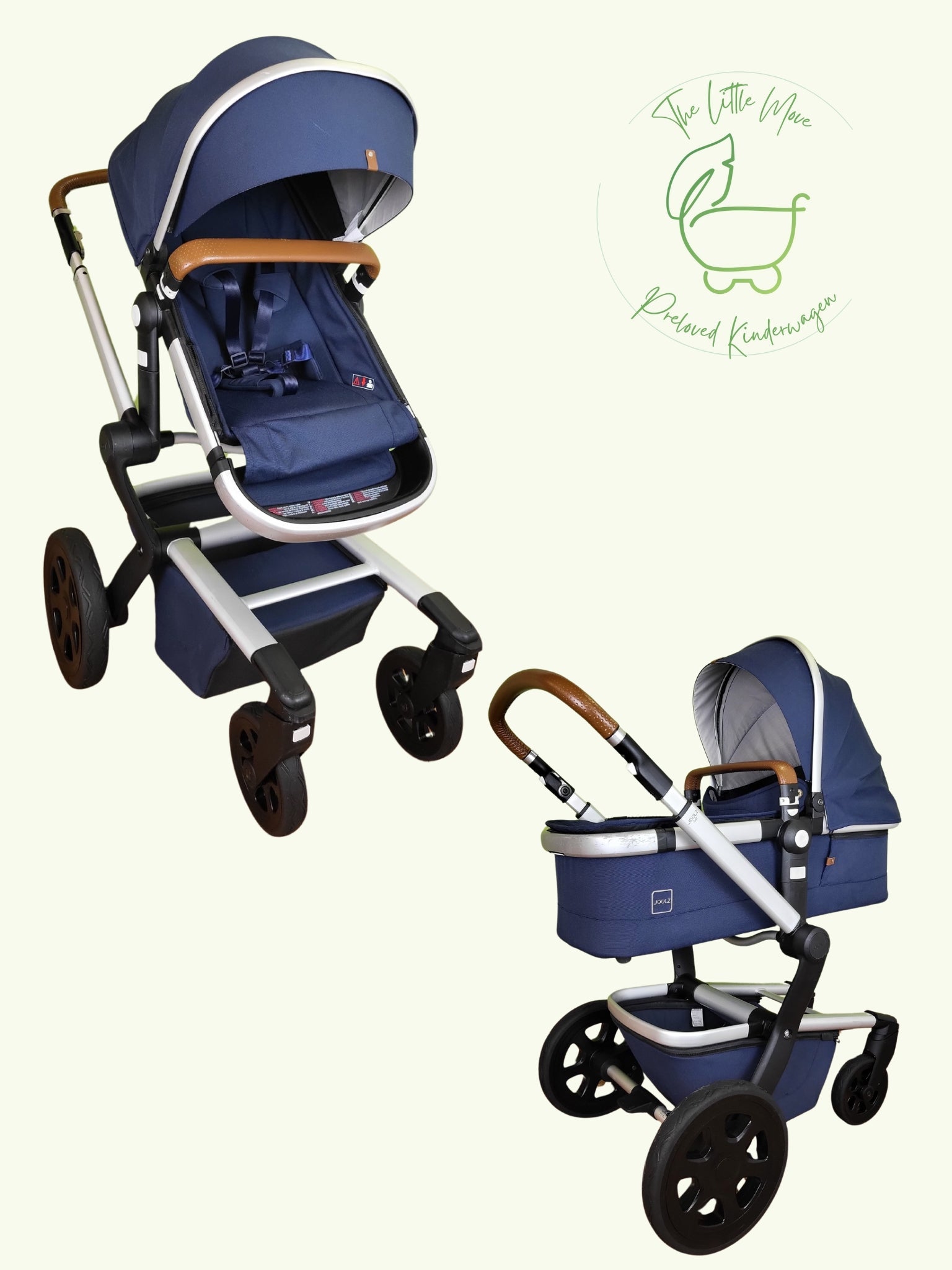 Joolz Day 2 Quadro Blu Kinderwagen Kombiwagen plus good Zubehör