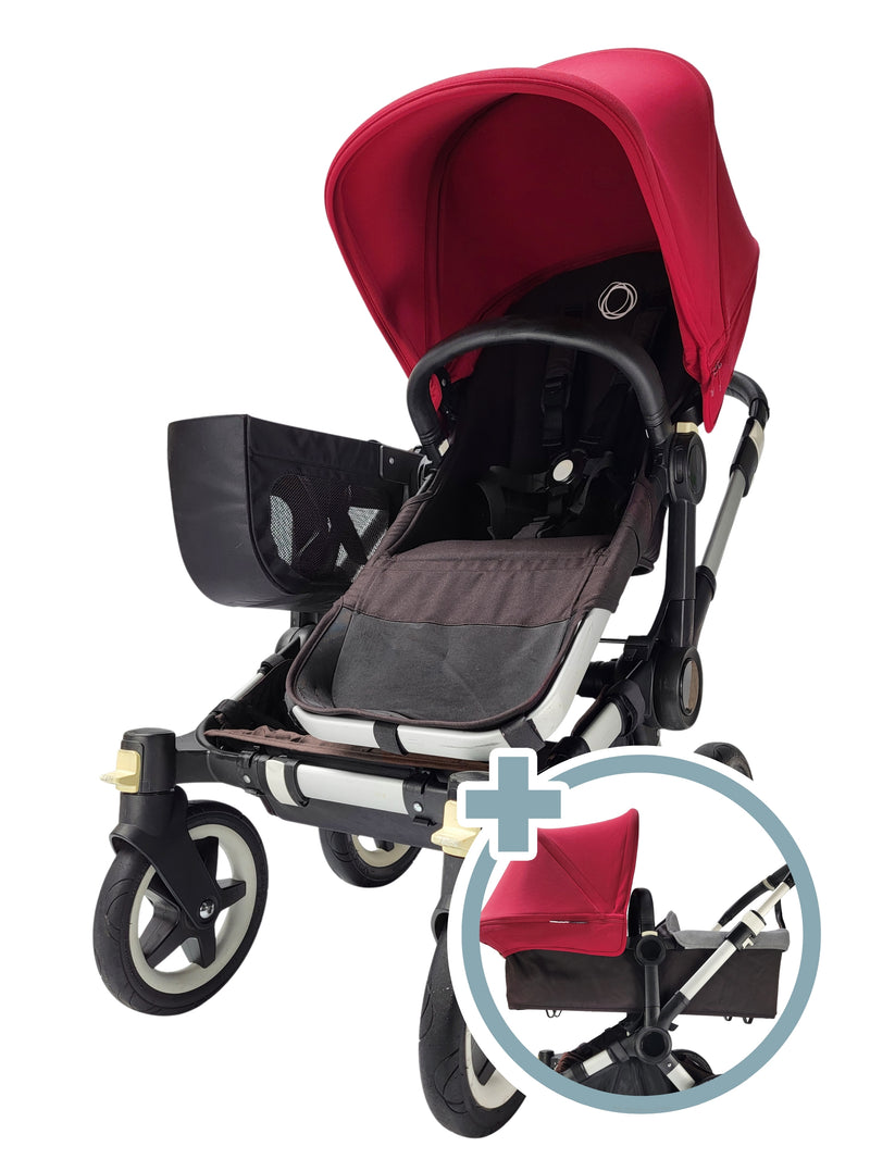 Bugaboo Donkey 2 Mono Geschwisterwagen – Robust, kompakt & komfortabel
