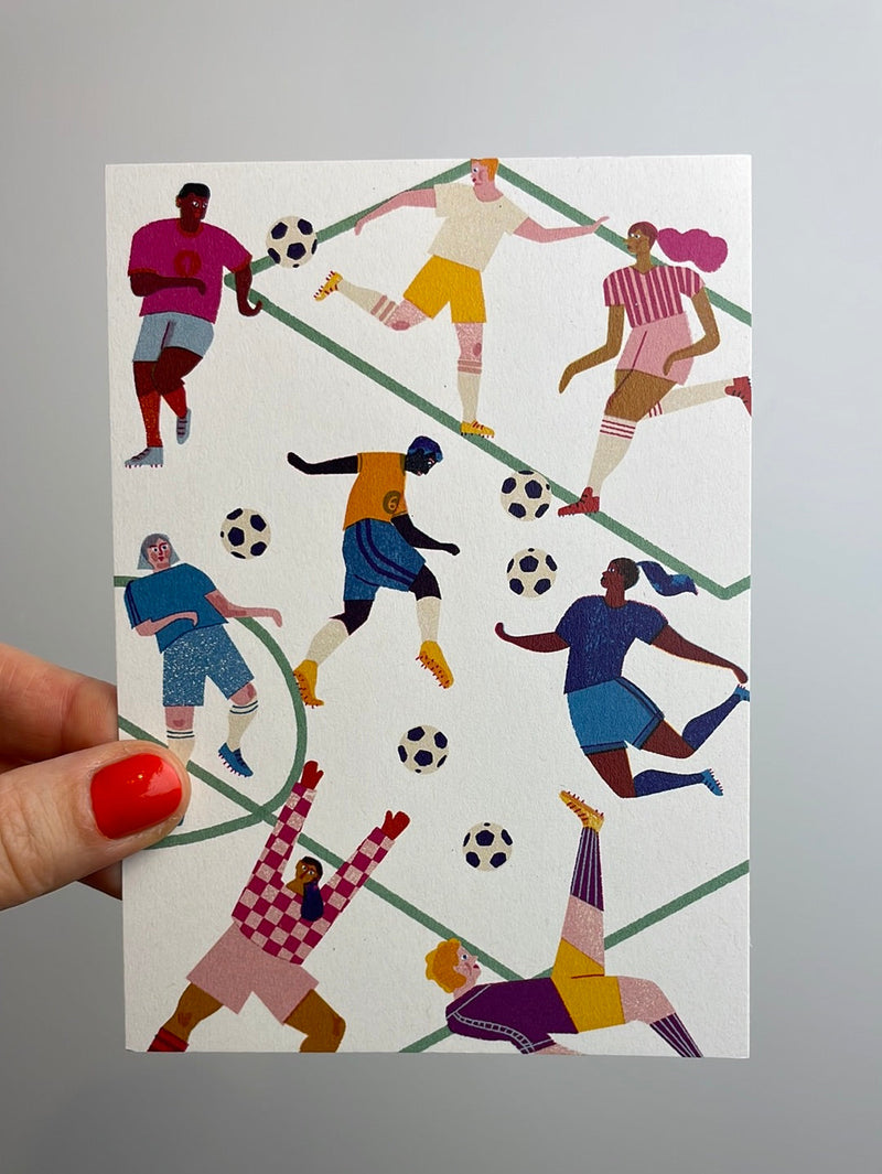 football • Postkarte