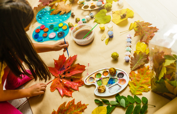 Herbst basteln - die besten Ideen für Kinder