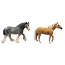 Schleich Tiere Bundle Pferde Mustang Andalusier Tinker 4 Teile Figuren