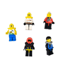 LEGO Bundle Unterwasser 5x Minifiguren Taucher Figuren