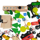 BRIO Bundle Holzeisenbahn Verkehr & Cargo Set Züge & Schienen