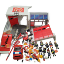 Playmobil Bundle Feuerwehr-Station Set Helikopter