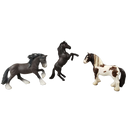 Schleich Tiere Bundle Set von 8 Pferde & Heuballen