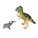 Bullyland Bundle Dinosaurier & Tiere 68353 Set von 4 Tierfiguren