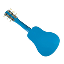 Dewel Einhorn Kindergitarre 6 Saiten blau