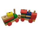 Bundle Holzklötze Set Bausteine & Ziehigel