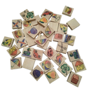 Bundle Holzklötze Set Bausteine & Ziehigel