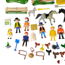 Playmobil Bundle Reiterhof 4167 4159 Set von 2 Figuren & Tiere