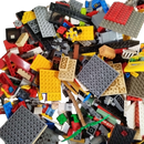 Konvolut LEGO ca. 1,2 kg Klemmbausteine & Minifiguren