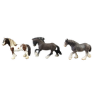 Schleich Tiere Bundle Pferde Mustang & Friese 6 Teile Figuren