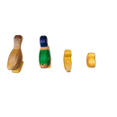 Ostheimer Bundle Enten 4x Holzfiguren