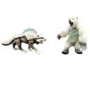 Schleich Tiere Bundle Eldrador 2 Teile Tiere