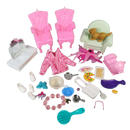Barbie Bundle Schneewittchen Set von 4 Modepuppen & Pferd