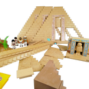 Playmobil Bundle Ägypten 4240 4242 Pyramide & Sphinx