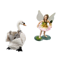 Schleich Bundle Bayala 3 Teile Elfen & Schwäne Figuren