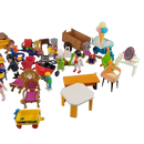 Konvolut Playmobil Figuren ca. 1 kg, ab 3 4 5 Jahre