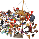 Konvolut Playmobil Wikinger Ritter Piraten ca. 3,5 kg