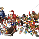 Konvolut Playmobil Wikinger Ritter Piraten ca. 3,5 kg