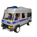 Playmobil Polizei Mannschaftswagen mit Motorrad & 3 Figuren