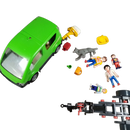 Playmobil 4144 Van mit Bootsanhänger