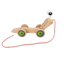 Hape Nachzieh-Schnecke Sortiertrommel Holz Motorikspiel