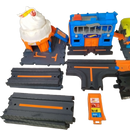 Hot Wheels Bundle großes Set Autorennbahn mit Spiralstarter