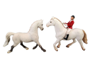 Schleich Tiere Bundle Pferde & Reiter 6 Teile Figuren