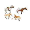 Schleich Tiere Bundle 8 Teile Pferde Fohlen Hund & Reiter Figuren