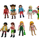 Playmobil Bundle Set von 17 Figuren, mit Zubehör