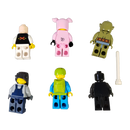 LEGO Bundle 8x Minifiguren & Zubehör