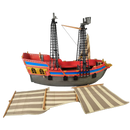 Playmobil Piratenflaggschiff 3940, Piratenschiff
