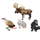 Schleich Tiere Bundle 8x Tierfiguren Elch Gorilla Koala