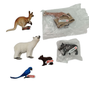 Schleich Tiere Bundle Set von 10 Tierfiguren