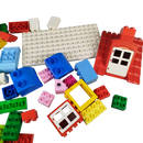 Konvolut LEGO DUPLO Bausteine & Grundplatte ca. 0,7 kg, ab 3 4 5 Jahre