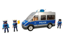 Playmobil Polizeibus mit Straßensperre 9236 Polizeifahrzeug ab 3 Jahre