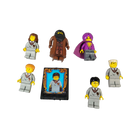 LEGO Bundle Harry Potter Set von 8 Minifiguren, Hund & Fliese