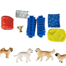 Schleich Tiere Bundle 44 Teile Hunde & Kaninchen Figuren & Zubehör