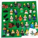 LEGO Bundle Stadt Sci-Fi Minifiguren Bauplatte Zubehör