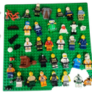 LEGO Bundle Stadt Sci-Fi Minifiguren Bauplatte Zubehör