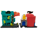 Hot Wheels Bundle Dino-Angriff & Speed Shop großes Spielset